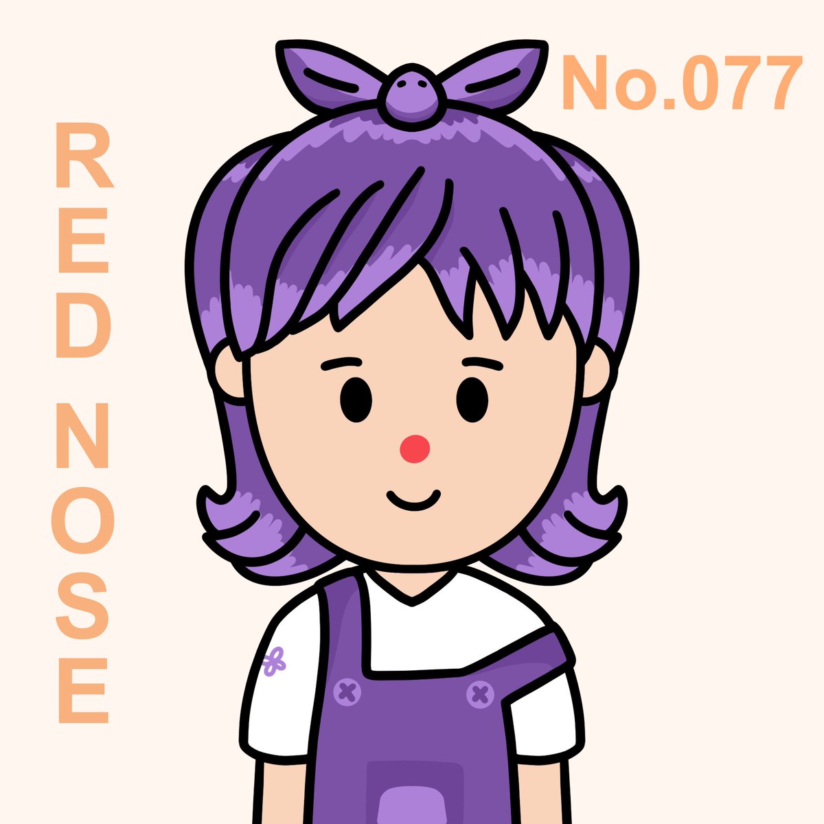 ✨Red nose Friends #077 ✨ drop on #opensea 
👧🏻 Cute little girl purple color 👧🏻

🔴 0.005 WETH #polygon 

opensea.io/assets/matic/0…
Hope you like 🙂✨

#NFTs #NFTCommunity #NFTCollection #NFT宣伝枠
