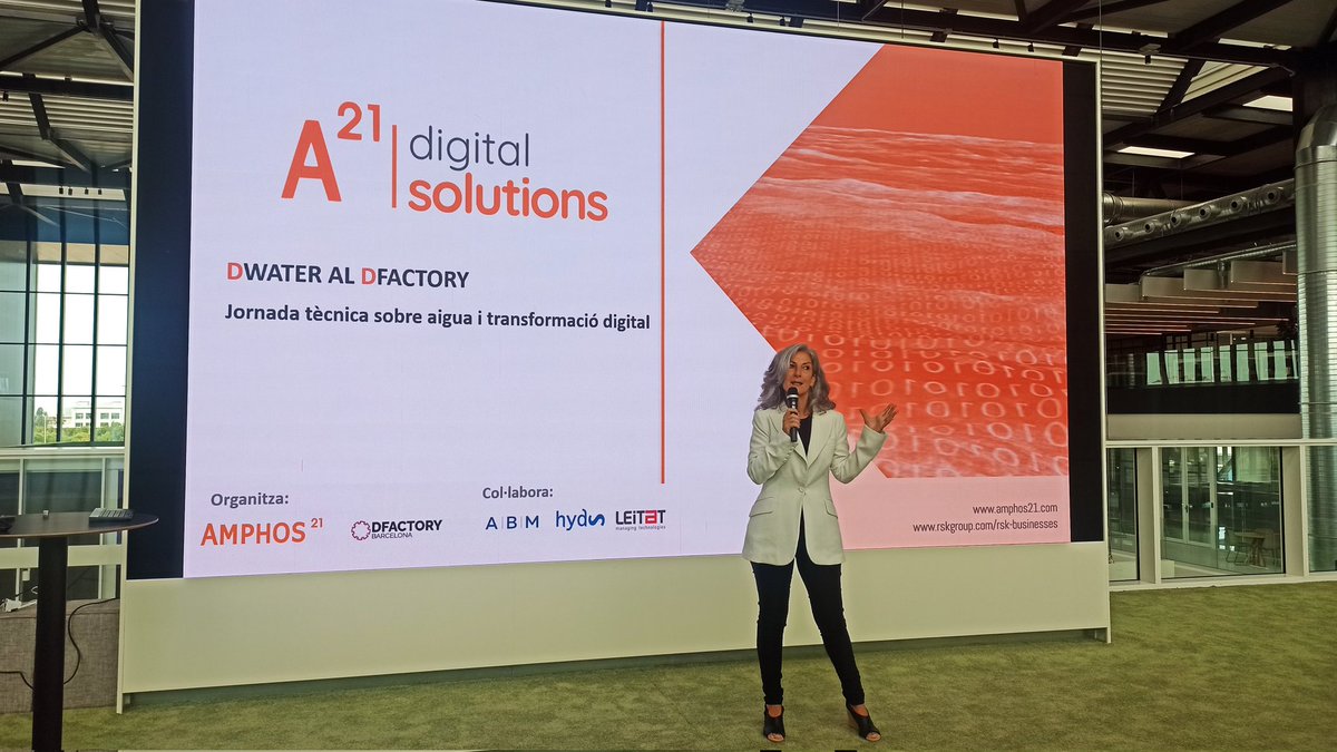 ABM_Eng's tweet photo. Avui ABM a la jornada del #Dwater al @DFactoryBCN organitzada per @amphos_21 on participarem com a ponents en experiències d'#AI per a la predicció d'inundacions en temps real #AIFlood4 https://t.co/9nwvfN8Ppt