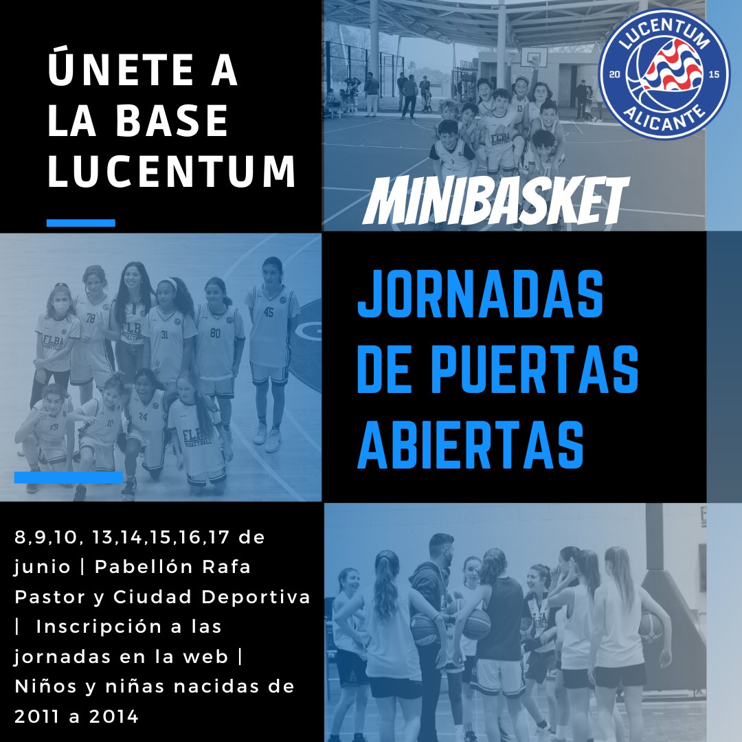 FundLucentum's tweet photo. 💥 𝙋𝙪𝙚𝙧𝙩𝙖𝙨 𝙖𝙗𝙞𝙚𝙧𝙩𝙖𝙨 #BaseFLBA 

➡️ 𝐶𝑎𝑛𝑎𝑠𝑡𝑎𝑠 𝑔𝑟𝑎𝑛𝑑𝑒𝑠: https://t.co/WoMLQS3Ig8

➡️ 𝑀𝑖𝑛𝑖𝑏𝑎𝑠𝑘𝑒𝑡: https://t.co/CUOiOqASSd

#SomosLucentum https://t.co/NaN8SGSAJ1