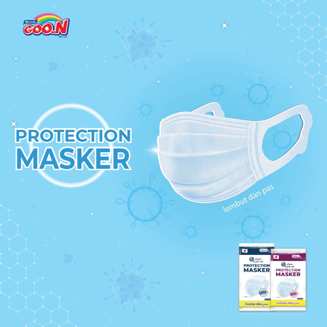 GOON_Indonesia's tweet photo. Gunakan selalu “PROTECTION MASKER” Ketika keluar rumah!!  Jangan lupa ya, Mama dan Papa
#GoonIndonesia #GoonDiaper #KeluargaGoon #TandaCintaMama #tipsparenting #protection https://t.co/tNlomghLn5