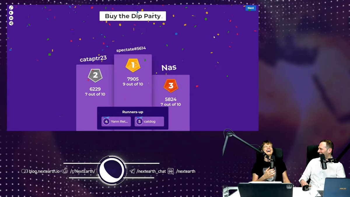 NextEarth_'s tweet photo. Remember when we gave away hundreds of MATIC during our livestream to lift the mood? 😌 Good times, good times. 🙏

Anyway, see you all in 24 hours? 😉 Probably nothing... 👀

🔔 https://t.co/iubJY8m4Qh https://t.co/0L1xyrEHKM