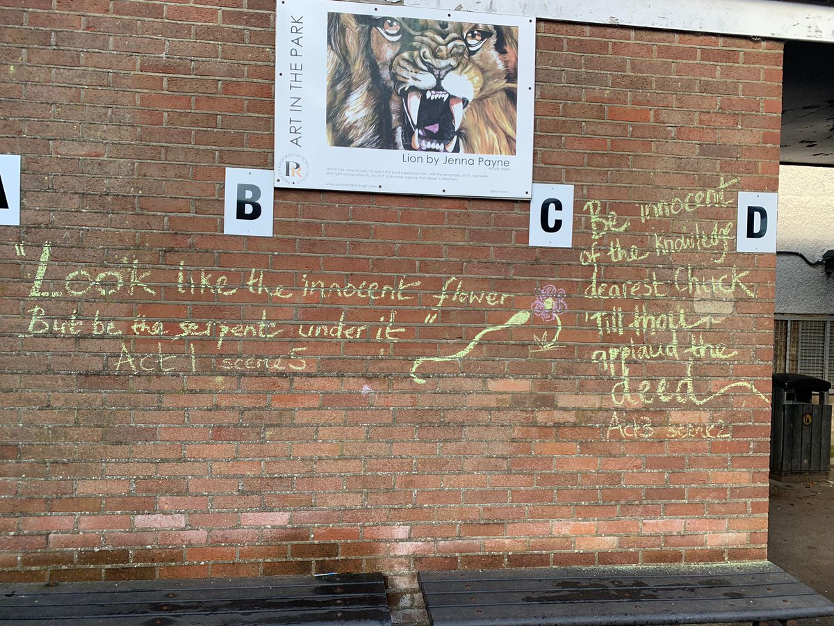 PRS_English's tweet image. Our Y11s were able to get some last minute reminders before their exam this morning. Good luck! You've got this! #Macbeth #GCSE #PrincesRisboroughSchool #EnglishLiterature