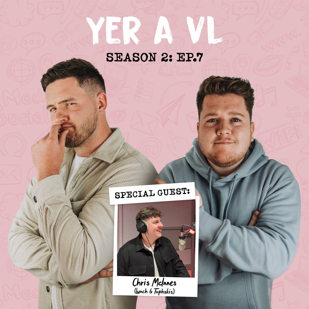 We are back Ep.7 is out now and we are joined by Chris McInnes…the king of food porn and owner of @lunchglasgow &amp; #tophskisglasgow 🙌 And your all a bunch of VL’s