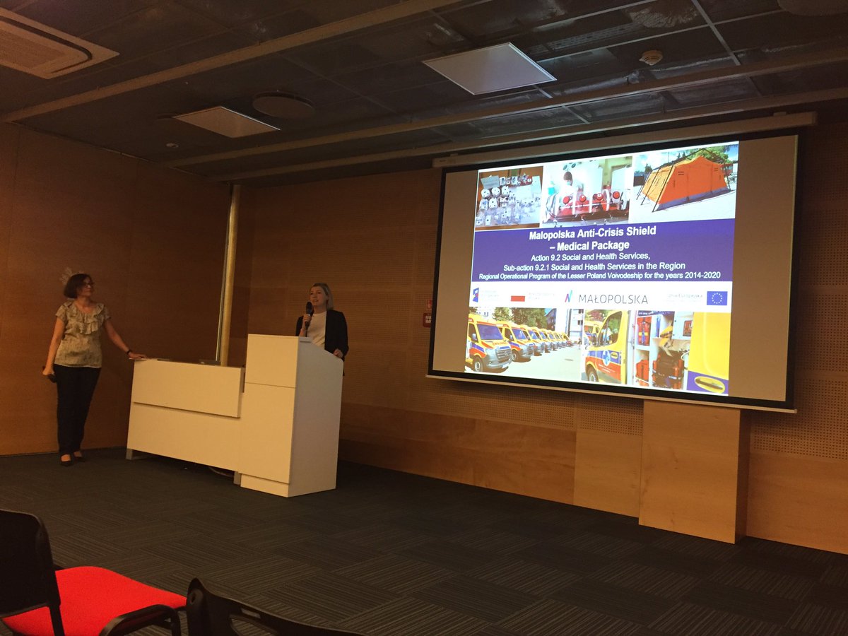 <a href="/ITHACA_health/">ITHACA Project</a> learning meeting the Malopolska Anti-crisis Shield-medical Package is presented. Impressive approach and also during this project a lot of learning took place in how to deal with insecurities such as the lack of medical equipment and staff.