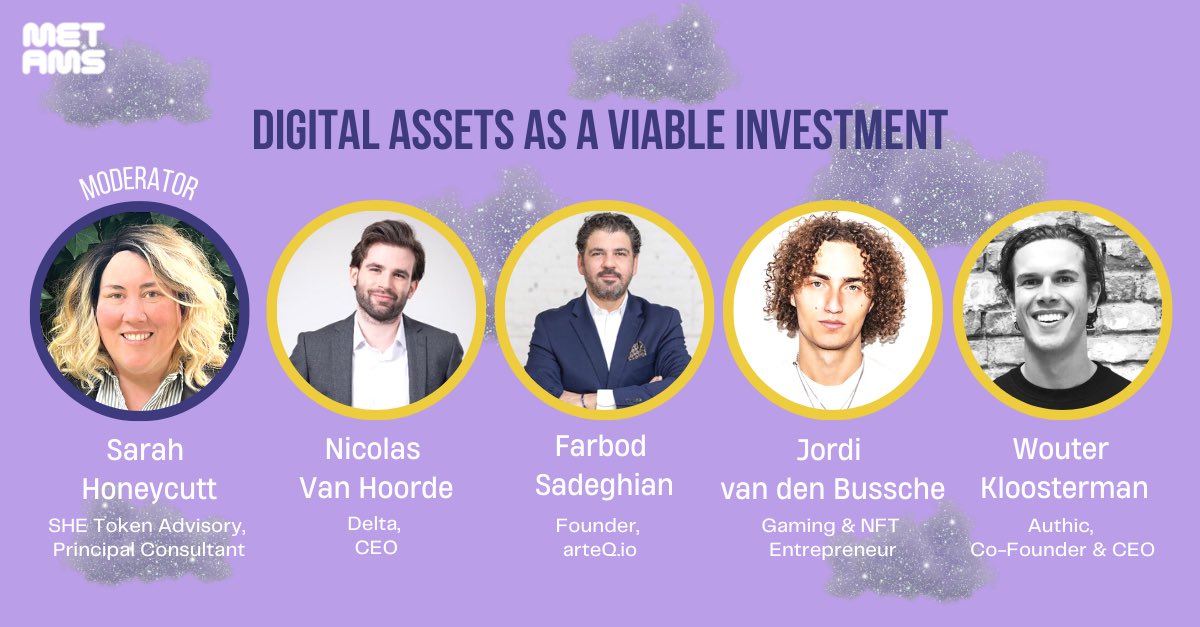 Wauthic's tweet photo. Excited to be speaking @met_ams next week! #metaverse #nft #authic https://t.co/x28hnOaigr