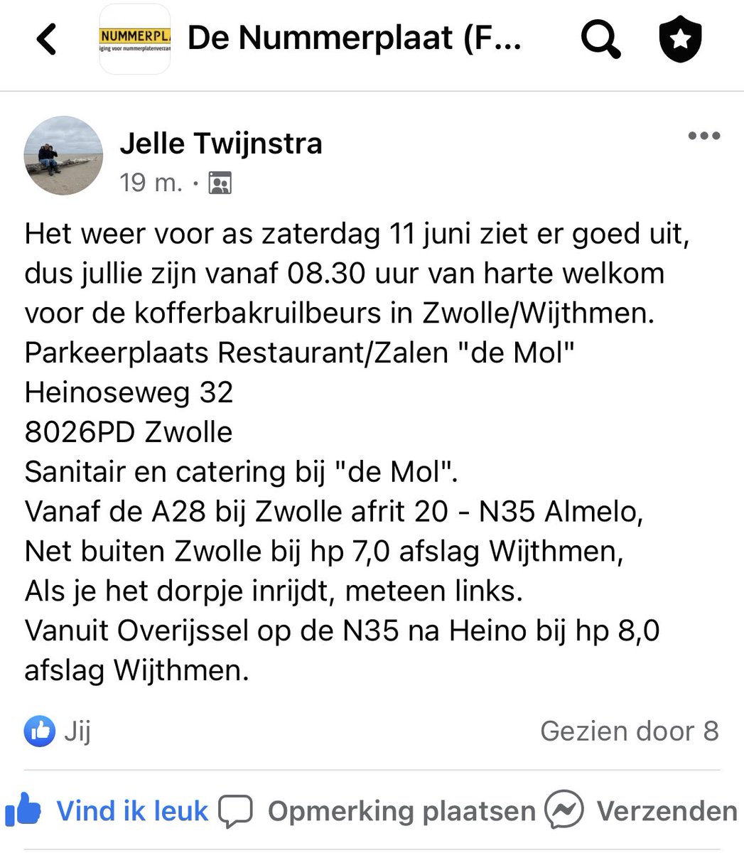 DeNummerplaat's tweet photo. Aanstaande zaterdag “De nummerplaat” kofferbak ruilbeurs in #zwolle #denummerplaat #ruilbeurs https://t.co/1ybcOh2hFT