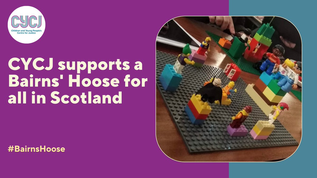 CYCJScotland's tweet photo. Scotland’s Bairns' Hoose should be for ALL children, including those who have caused harm. We’ve shared our letter of support with @KeithBrownSNP @haughey_clare - thank you to everyone who signed this #BairnsHoose #Barnahus #RightsRespecting
https://t.co/5OqQIRpscG https://t.co/wtYME7bY24