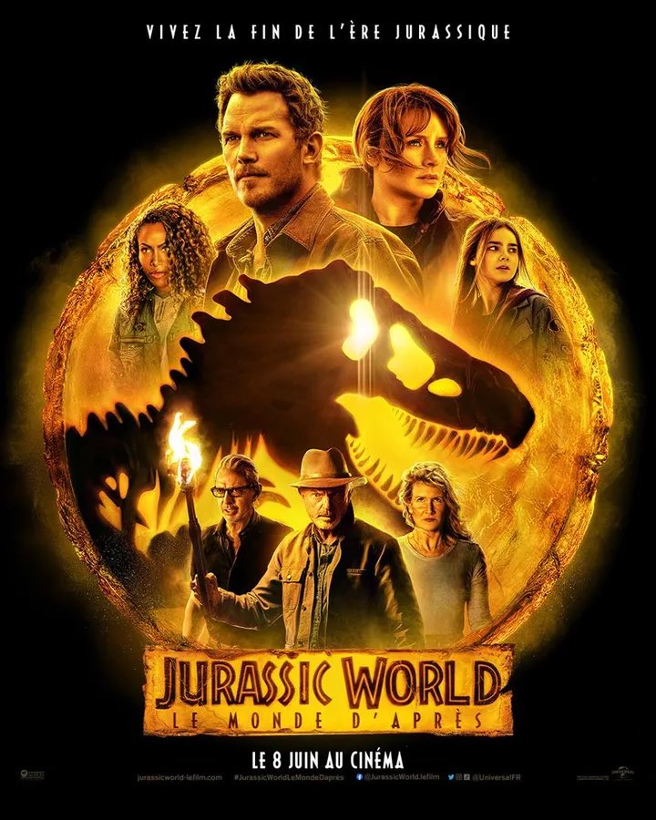 RMCInfo's tweet photo. 🎞 RMC est partenaire du film Jurassic World, sorti aujourd'hui !

🎁 A cette occasion, nous vous offrons cinq Totebag contenant des goodies (gourde, cahier, porte-clé) à l'effigie du film. Pour jouer :

► RT ce post
► follow @RMCInfo https://t.co/GGGcA7rbvZ