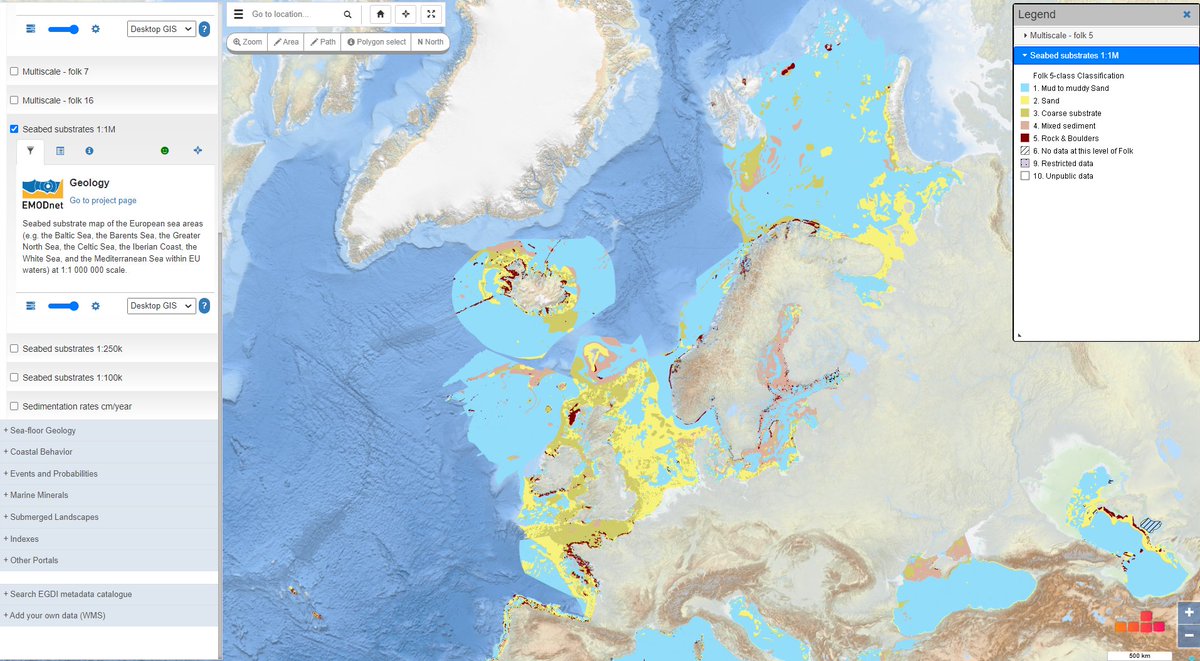 Happy #WorldOceansDay 2022🌊🌍

Today we highlight the continuous work of the <a href="/EMODnet/">EMODnet</a> Project, where active collaboration is making integrated #marinedata📊more accessible.
Find out more on #EGDI▶️europe-geology.eu/marine-geology/