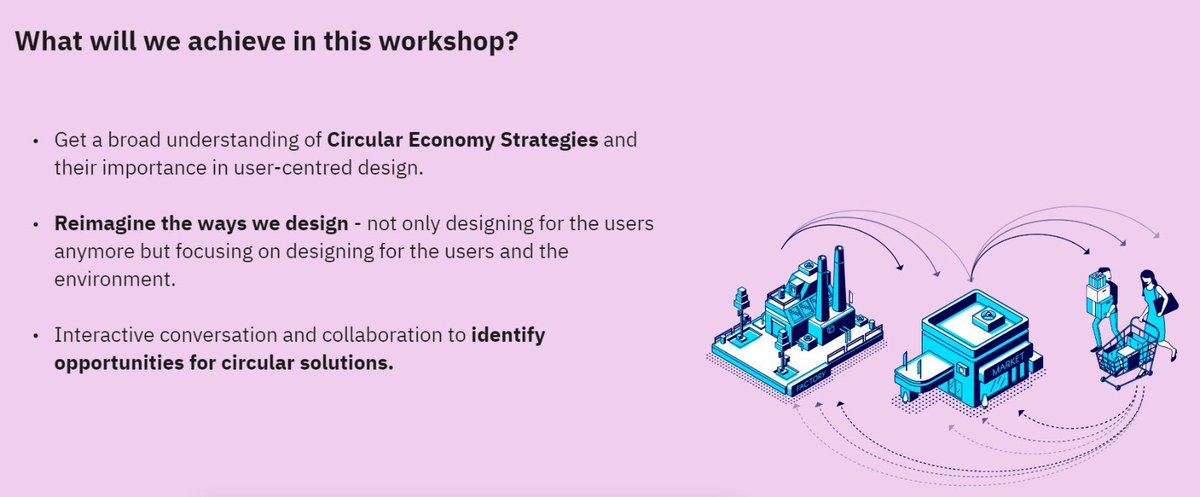 Vinishreee's tweet photo. We will be running a #circularEconomy workshop at @UcdGathering today. It’s all about embedding sustainable practices & circularity in user centered design. Join us @WeAreAroundZero & @AnaGuer33728884 in conversations around circular strategies. #UCDGathering #PlanetCentered https://t.co/gfsSNrInUU