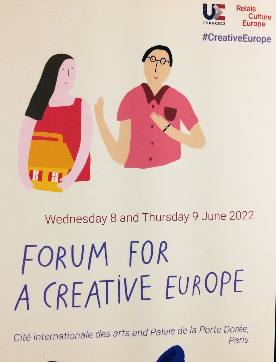 RCE_infos's tweet photo. Lancement du Forum pour une Europe créative ce matin @citedesarts ! Merci à l’ensemble des partenaires de l’événement : @MinistereCC @LeCNC @europe_creative @citedesarts https://t.co/9hV4uHc38x