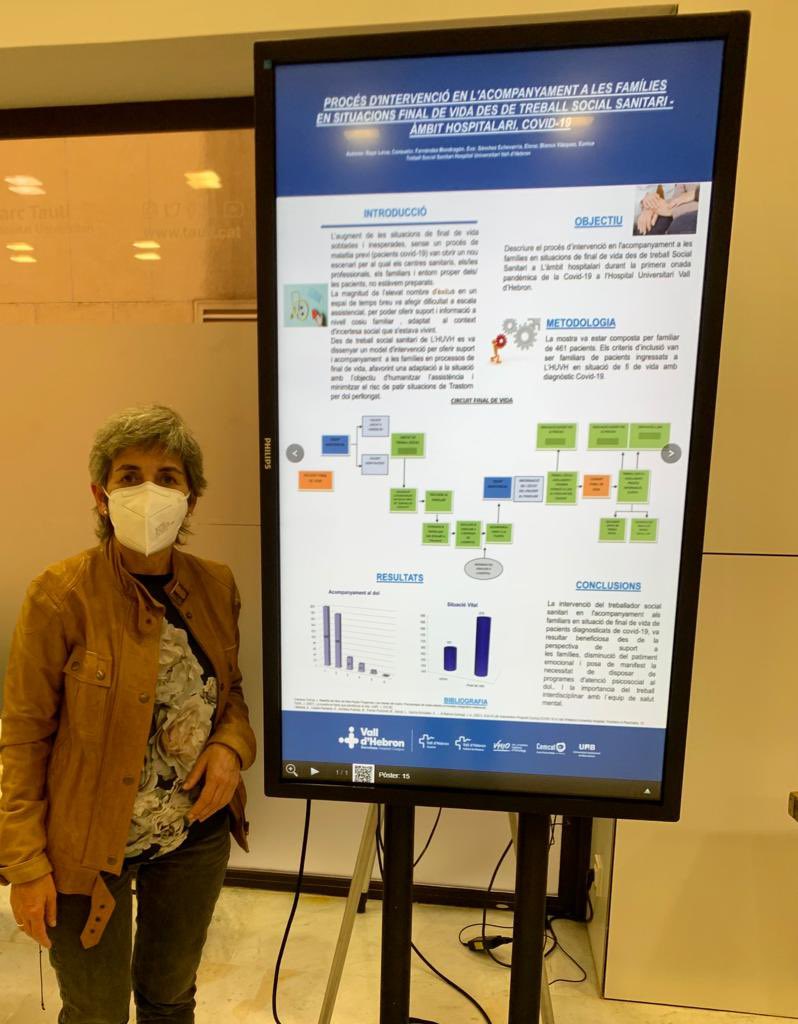 📎 Consuelo Raya companya de l’equip #TSSanitariVh ha participat a les Jornades Sanitàries del Vallès amb la presentació del poster “ acompanyament a les famílies en situació de dol durant COVID 19” <a href="/EuniceBlaVa/">Eunice BlancoVázquez</a> <a href="/ClaraSaMar/">Clara Sánchez 🧏🏻‍♀️💪🏻🏥🤝</a> <a href="/Elenasc20/">Elena Sanchez</a> <a href="/Carlosmarzo1972/">Carlos Cazalla Soria 🧏🏻‍♂️💪🏼🏥🤝</a> <a href="/vcanovasqueralt/">Víctor Cánovas Queralt</a>