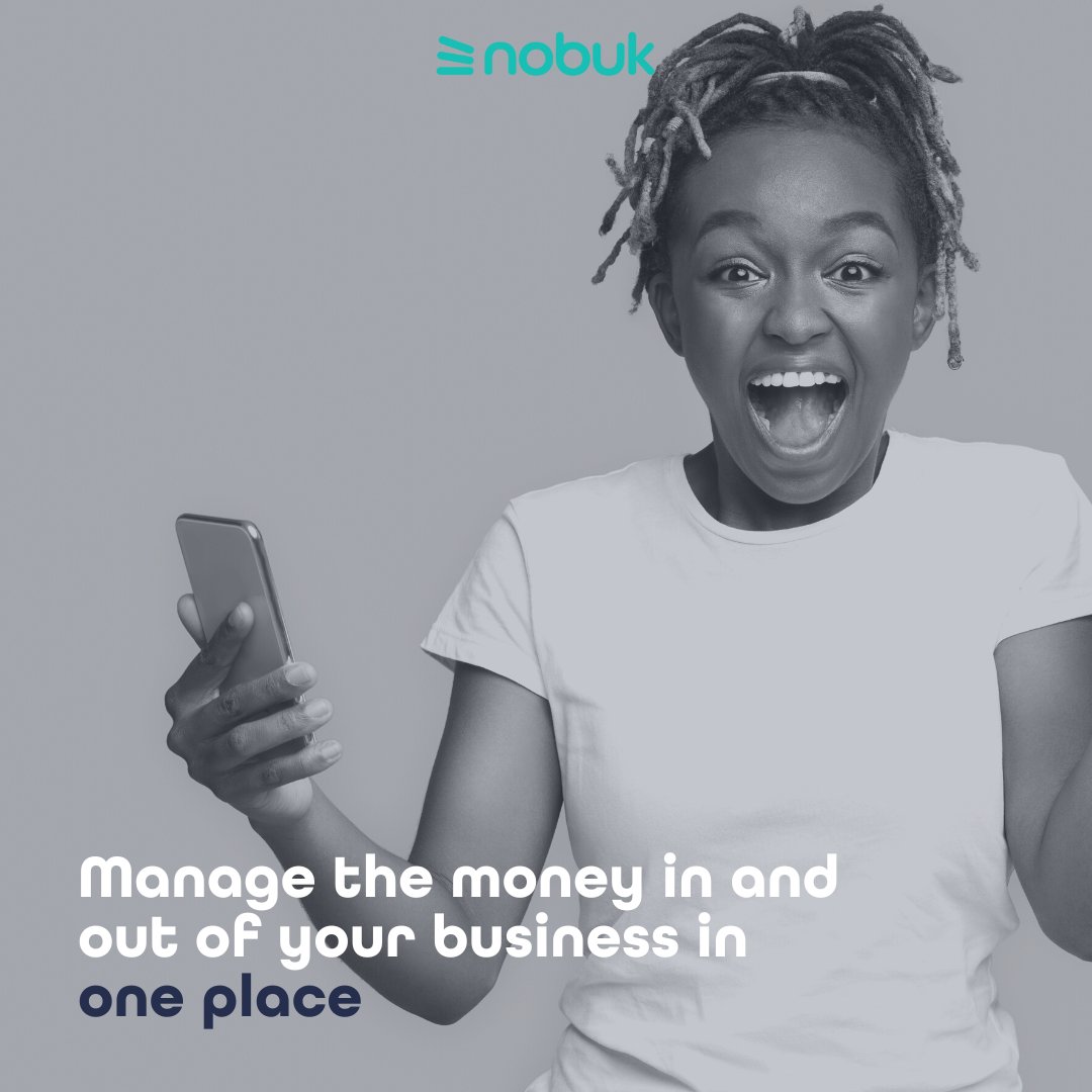 When we say nobuk we mean: ‘NO BOOK’! Get rid of your many piles of manual receipts and record books and manage your business in one place with nobuk.africa! 📈📲💙