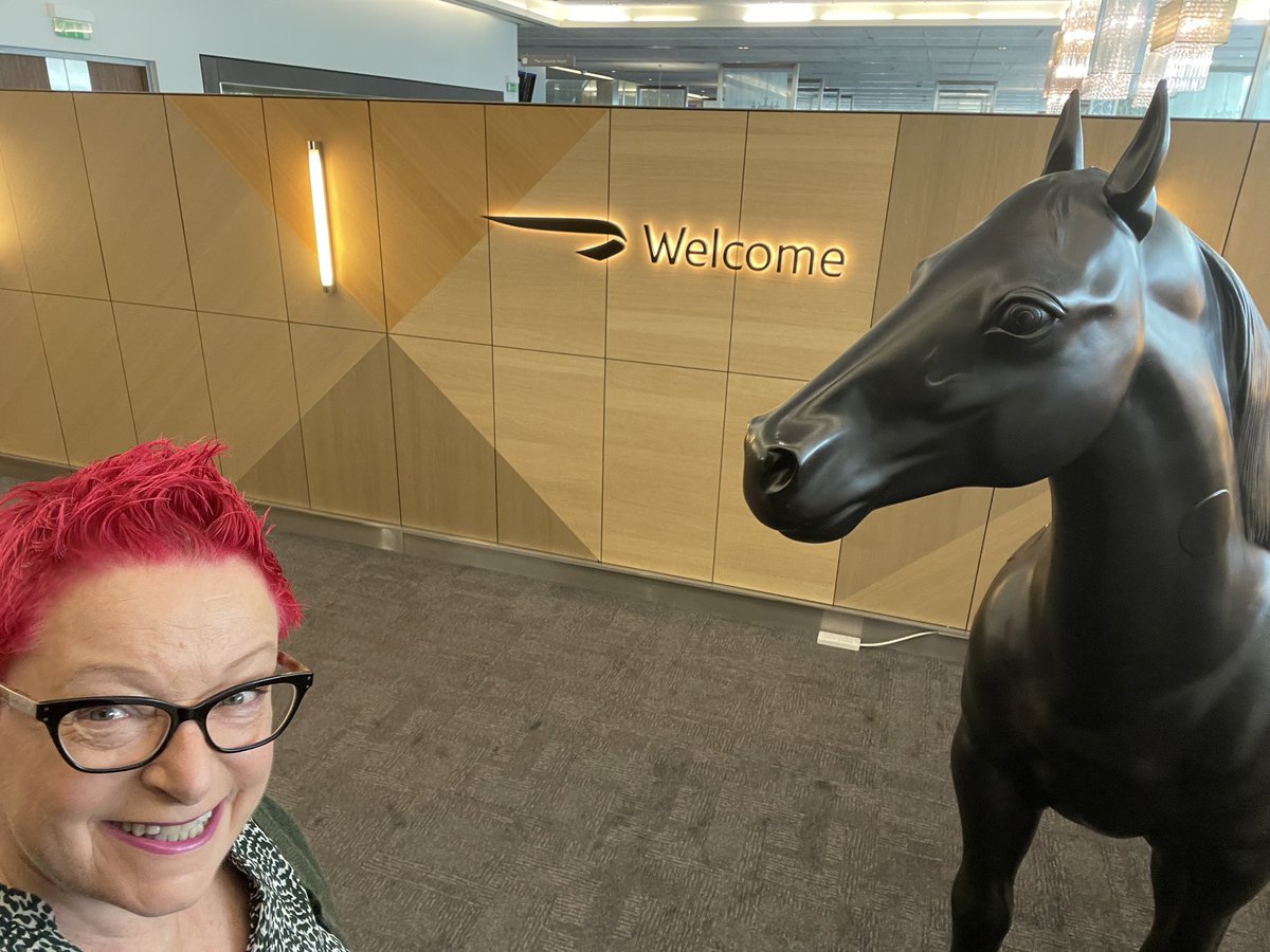 Dr_Black's tweet photo. Feels a bit like a home from home here! 😂❤️🤪 @HeathrowAirport @British_Airways So looking forward to seeing everyone at #schmidtsciencefellows meetings and celebration 🎉 https://t.co/ZXcc7r8gFe