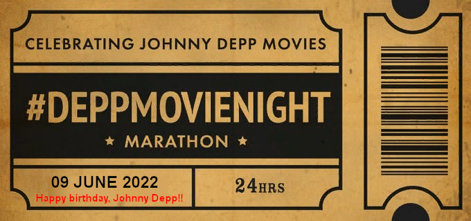 ‼️‼️‼️‼️‼️‼️‼️‼️‼️
In honour of Johnny Depp´s birthday tomorrow(09 JUNE 2022) I would like to invite U to celebrate w #DeppMovieNight marathon.On that day,pls,share UR photos w JD,JD´s photos &amp; videos,photos from his movies to show him our support.Avoid mentioning AH,pls!! 😇🙏
