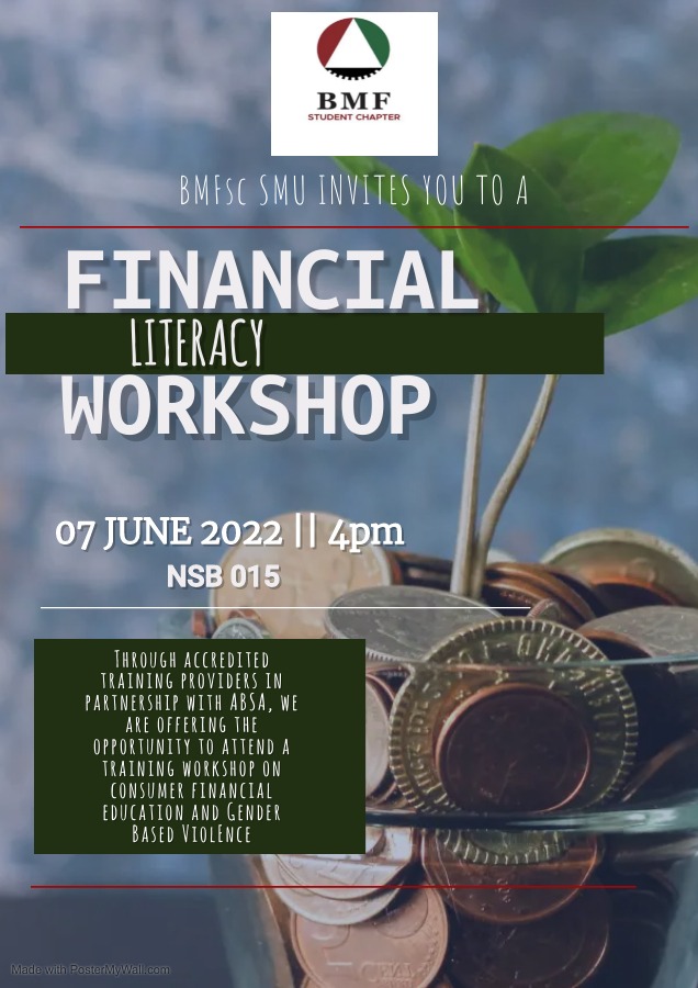 BMFscSMU's tweet photo. BMF Student Chapter SMU hosted a successful Financial Literacy workshop with @AbsaSouthAfrica https://t.co/u8JmNVHKzh