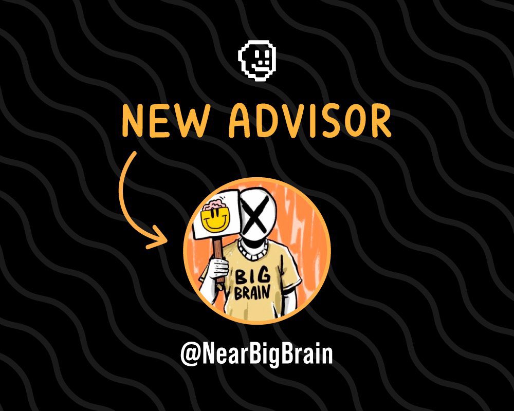 ASAC_NFT's tweet photo. We're thrilled to formally announce @nearbigbrain will be joining our team as an advisor. 

He has been a tremendous help to us thus far and has shown us a lot of support since we minted back in January. This is long overdue. https://t.co/lX1HHYRWm1