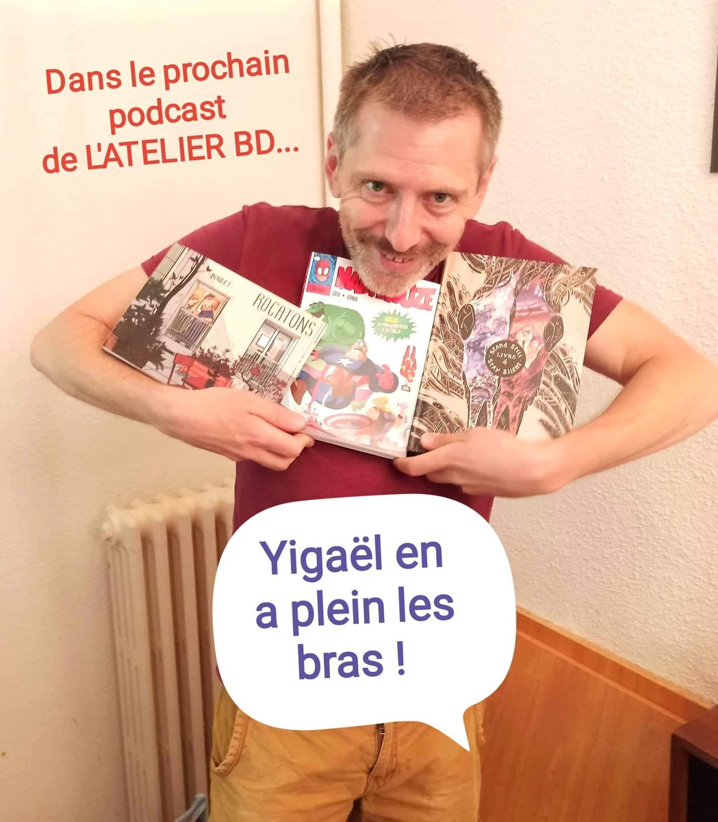 podcastabd's tweet photo. Cette fois, ce n'est pas Fab qui a fait 3 chroniques mais @Yigael_C  ! 3 bonnes lectures dont il vous parlera dans le prochain épisode !
#standstillstaysilent #akileos #fantasy #sciencefiction #marvelouze #jungle #parodiemarvel #marvel #stivo #ced #boulet #rogatons https://t.co/n3hT14RAQc