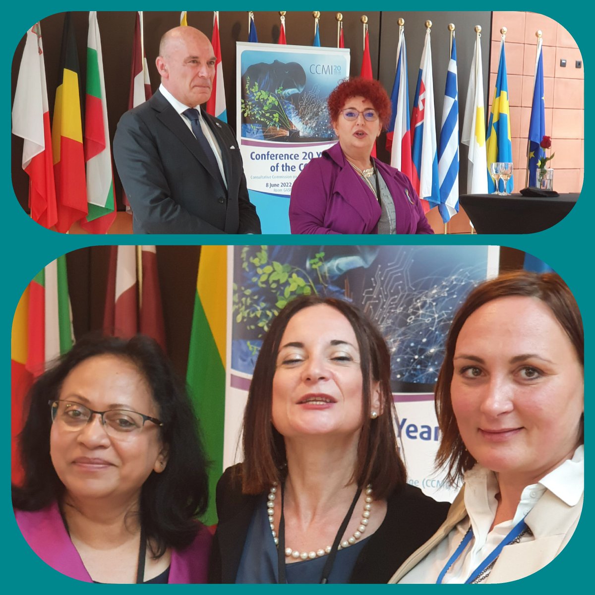 SritaHeide's tweet photo. Wandel gestalten. Make change happen. 
#CCMI #EESC #futureofwork #Futureofeurope #futreofindustry
#ClimateActionNow #Digitalisierung https://t.co/Q3LPBxrboi