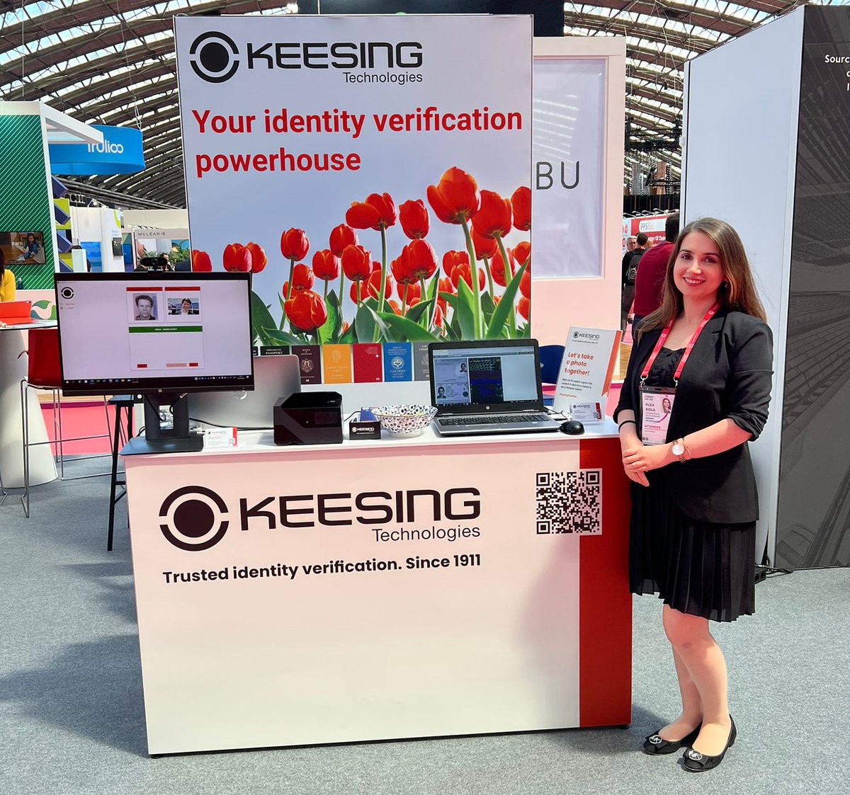 KeesingID's tweet photo. Good morning #Money2020!! Our identity experts are ready to meet you at the venue.
Find our Kiosk no. D22 and join Keesing's LinkedIn challenge > https://t.co/VeyGL6OFuN
#Keesingtechnologies #Money2020europe #AuthentiScan #Documentchecker #identityverification https://t.co/kPwoVXFqS6