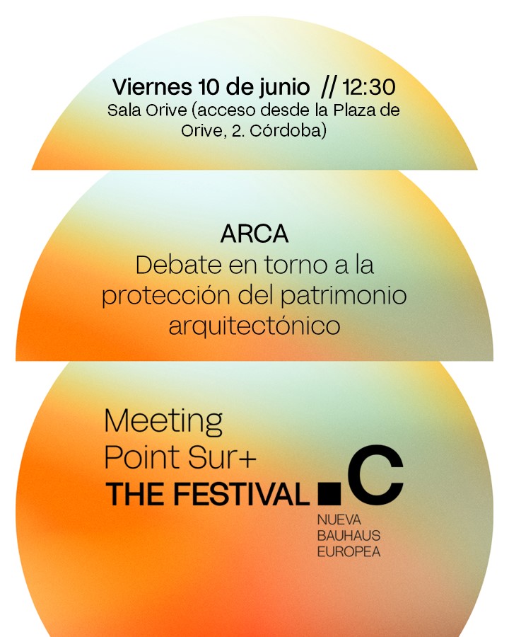 Fundación Arquitectura Contemporánea (@funarco) on Twitter photo @mitmagob <a href="/inaquicarnicero/">iñaqui carnicero</a> <a href="/mrossemp/">Marcos Ros Sempere</a> #NEBFestivalCordoba // programación
Con este debate, el viernes presentaremos el proyecto ARCA, una plataforma colaborativa para fomentar el conocimiento y reconocimiento social y legal de la arquitectura moderna y contemporánea en España (inscripción: bit.ly/3xdvIj2). @mitmagob <a href="/inaquicarnicero/">iñaqui carnicero</a> <a href="/mrossemp/">Marcos Ros Sempere</a> #NEBFestivalCordoba // programación
Con este debate, el viernes presentaremos el proyecto ARCA, una plataforma colaborativa para fomentar el conocimiento y reconocimiento social y legal de la arquitectura moderna y contemporánea en España (inscripción: bit.ly/3xdvIj2).