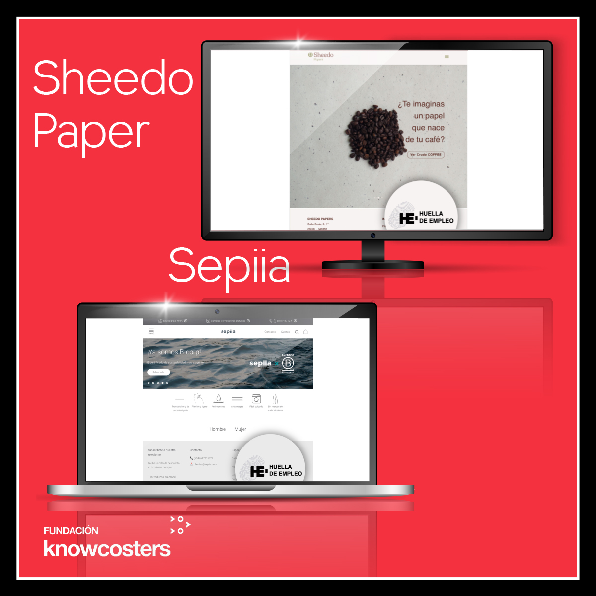 knowcosters's tweet photo. Las #empresas a las que no le sobran las #personas son las que dejan huella en la #sociedad 👣👇
#ServiguideBPO, #Bolsalea, #Fotoempresas, #Moverso, @Sepiia2080 o #Sheedo Papers son algunas de las entidades que apuestan por la #transparencia a través de la #HuelladeEmpleo🛒✅ https://t.co/ulacmCbglf