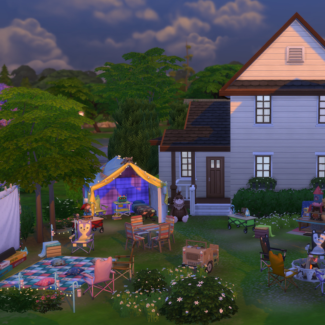 LesSims's tweet photo. Ooo, Be Gah!! @Simarchy et @Bree_Miles ont entièrement maîtrisé les Kits Tenues de soirée #MoonlightChicKit et Petits campeurs #LittleCampersKit 🌙😎
Et vous, quelles sont vos réalisations les plus récentes sur les Sims ? 💚 #ShowUsYourBuilds #ShowUsYourSims https://t.co/DsYqFtDQiQ