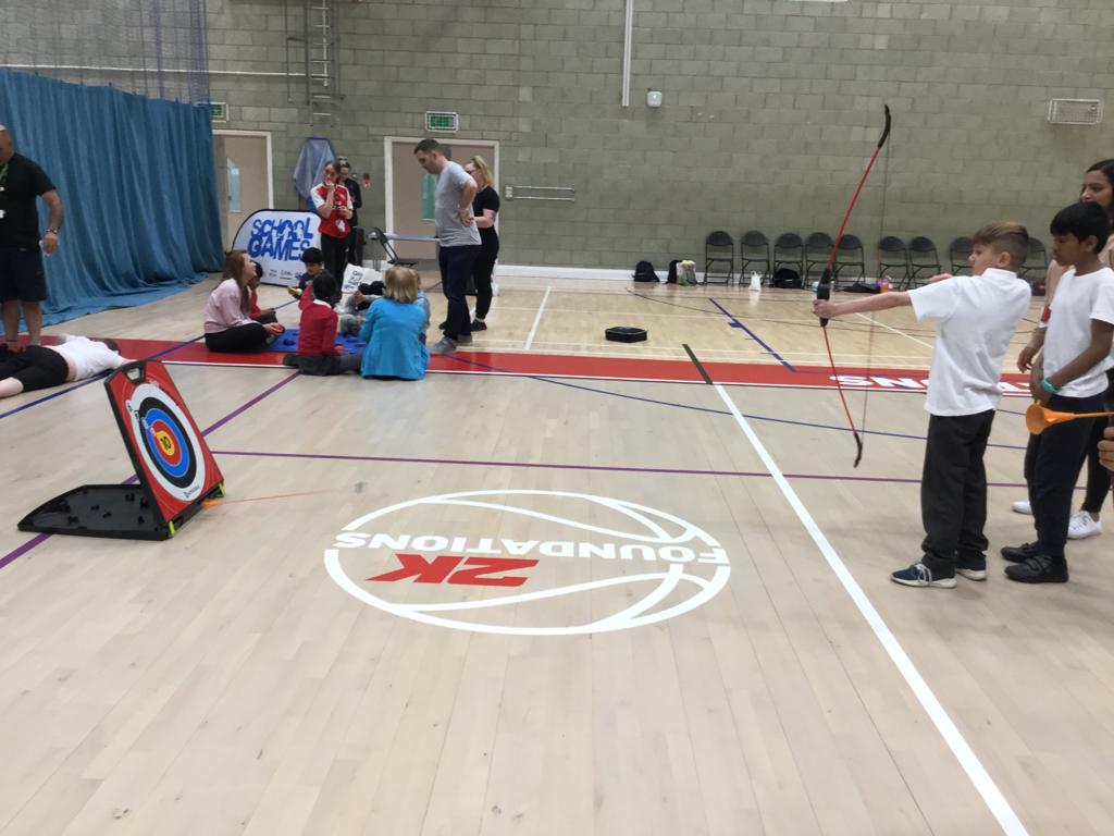 GreetPrimary's tweet photo. #action from the #send #sensory event 🙂 
Thank you @YourSchoolGames @CPSGO for the organising  this 🧡❤💜💙💚💛 #getgreetactive #disabilityisnotaninability #inclusion https://t.co/AIpSBjj6Uo