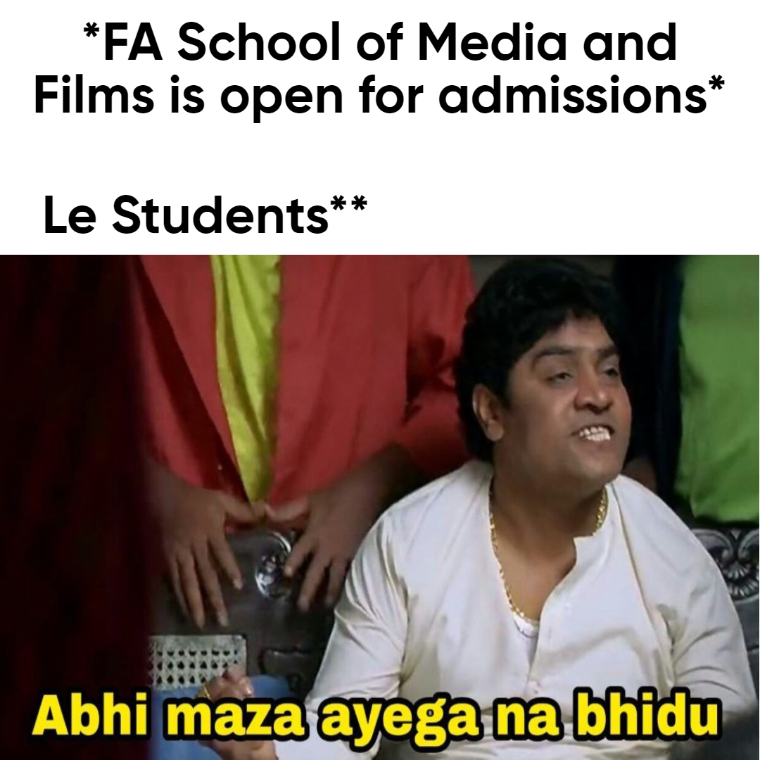 faschoolfilms's tweet photo. Party is about to start 🎉📢
Please register yourself to be a part of the best time of your academic period. 
Happy Learning. 

#Nayanthara #nazriyafahadh #vikramroaringsuccess #nbk107 #joker2 #pawankalyan https://t.co/hMJaJkwISP