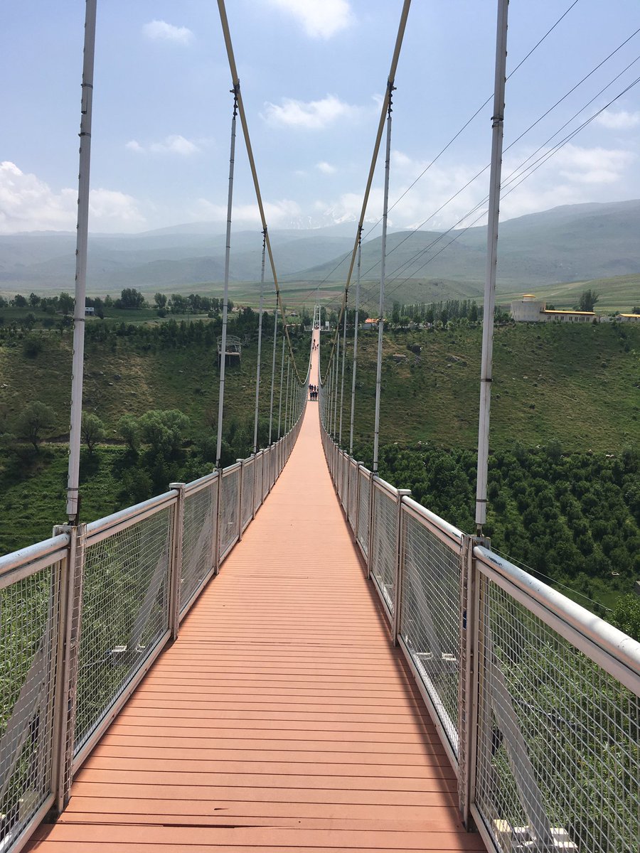 iamsobhankarami's tweet photo. Suspension Bridge                  Sabalan 🏔 https://t.co/lSP2hmxfW0