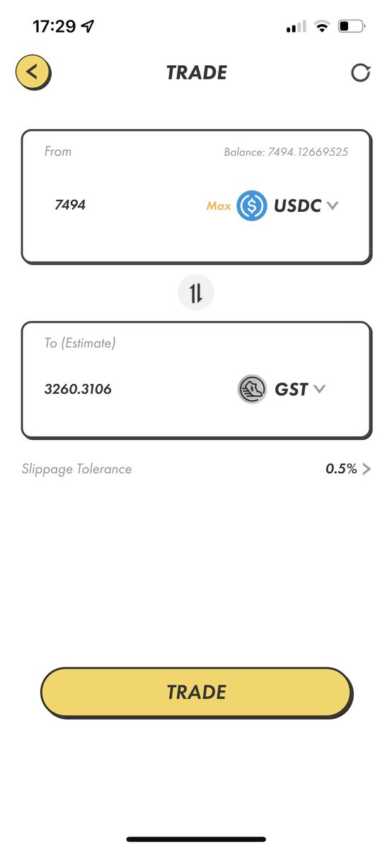 ウォレットに残ってた分だけでも変えておいた
 #STEPN
