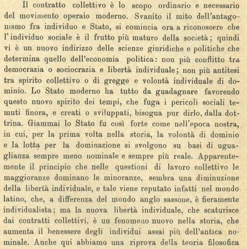 ProsdocimiSara's tweet photo. “Si comincia ora a riconoscere che l’#individuosociale è il frutto più maturo della società”. Con le #unioni e il #contrattocollettivo “la volontà di dominio e la lotta per la dominazione si svolgono su basi di #uguaglianza sempre meno nominale e sempre più reale”, L. Ratto, 1903 https://t.co/n7EKkTpZk9