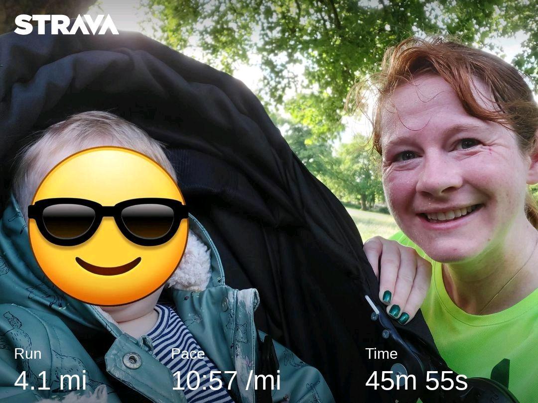 rsangsterkelly's tweet photo. Been a while since I've taken Cillian out in the #runningbuggy, and to be honest I haven't been getting out for a #morningrun as much as I'd like either - - and I felt it this morning. However got motivated, prepped him, and we got 'er done before nursery drop off! 😎 https://t.co/fb1XTNhyCC