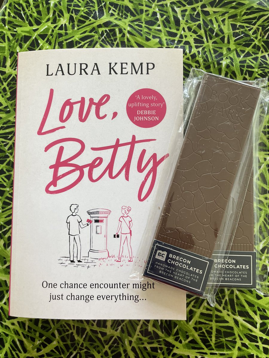 Eyes peeled for tomorrow’s Love, Betty 💗 launch giveaway - you could win a copy PLUS a handmade artisan chocolate bookmark by Welsh wonder <a href="/BreconChocolate/">BreconChocolates</a> (if I haven’t eaten it by then)…