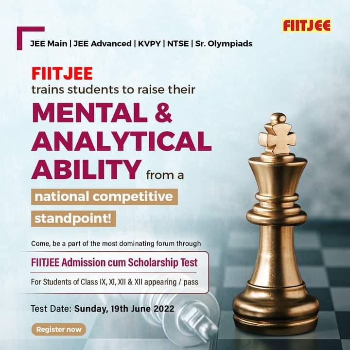 FiitjeeLucknow's tweet image. #GatewayToSuccess

FIITJEE trains students to raise their mental &amp;amp; analytical ability from a national competitive standpoint!

Come, be a part of the most dominating forum through FIITJEE Admission cum Scholarship Test.

Test Date: Sunday, 19th June 2022
For Students of Class IX,