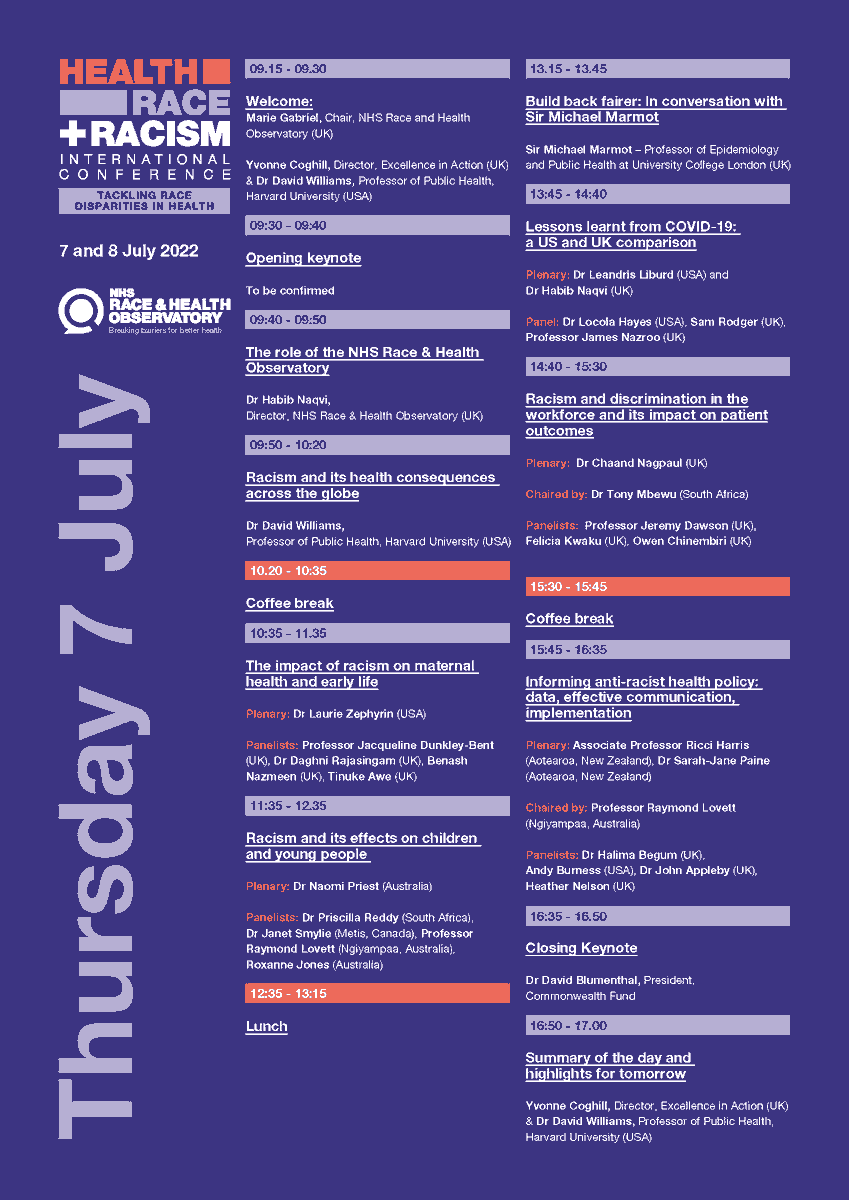 NHS Race & Health Observatory tweet media