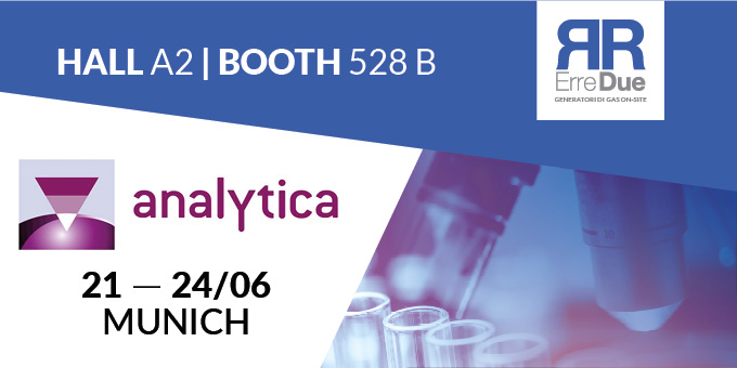 We are pleased to announce that, from June 21 to 24,
we will participate in ANALYTICA 2022, the world’s leading trade fair for laboratory technology, analysis, biotechnology and analytical conference.
