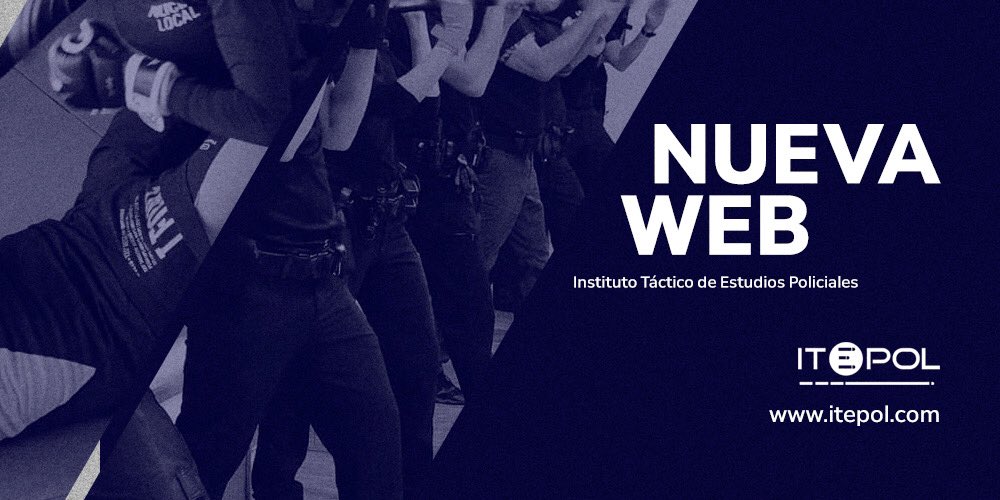 Nueva web 💻 para los compañeros de <a href="/ITEPOL_COM/">ITEPOL</a> siempre a la última en formación policial, grandes profesionales, vamos!! 👇🏻😎🤜🏻🤛🏻 #Itepol #FormacionPolicial