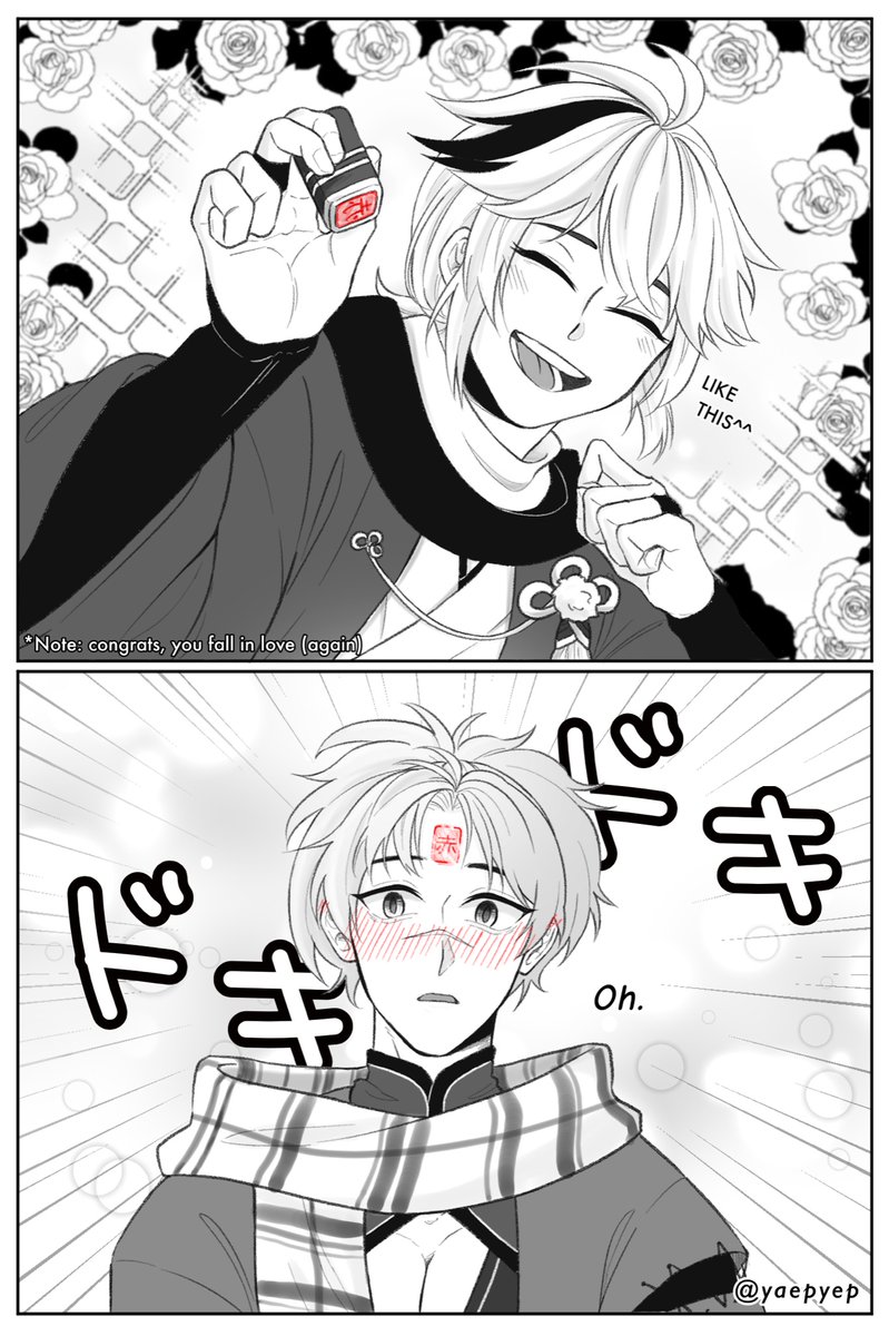 hi i`m back with another tmkz content:)
here it is, a short -very outdated- irodori festival inspired comic!
#tomokazu #tomozuha #kazuhasfriend #kazuha 