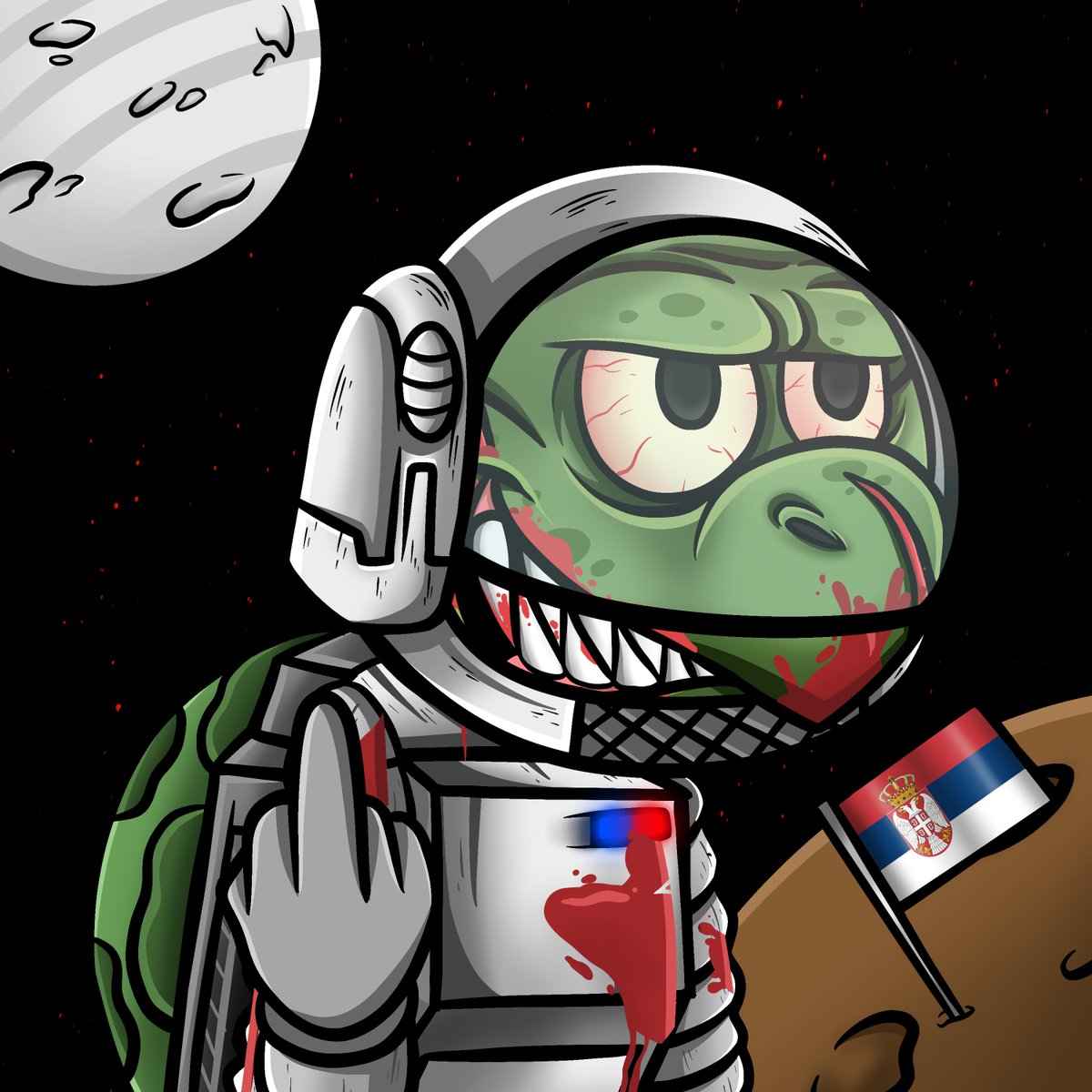SpaceTurtles NFT tweet media