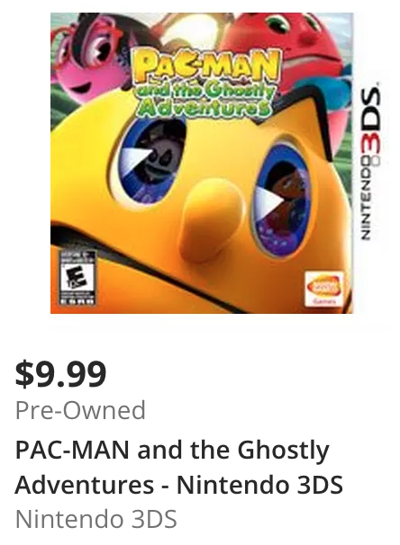 cheaperthannso's tweet photo. 5 copies of Pac-Man &amp; The Ghostly Adventures are cheaper than Nintendo Switch Online + Expansion Pack https://t.co/joUi3Ovipd