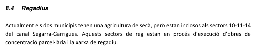 saladiesergi's tweet photo. Que curiós que un dia després d'entrar en vigor la modificació que @accioclimatica introdueix al DL 16/2019 que permet instal·lar renovables en zones de regadiu, apareguin dos megaprojectes (de 108ha. i 90ha. cadascun) al Segarra-Garrigues. Casualitat o causalitat? #Decretsamida https://t.co/a2ROdutltZ