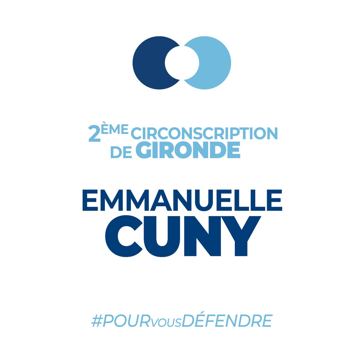 lesRepublicains's tweet photo. 🗳️ Dans la deuxième circonscription de Gironde, je vote @Emmanuelle_Cuny !

🇫🇷 Les 12 et 19 juin, choisissez des députés #PourVousDéfendre ! https://t.co/DP4GB51IE3