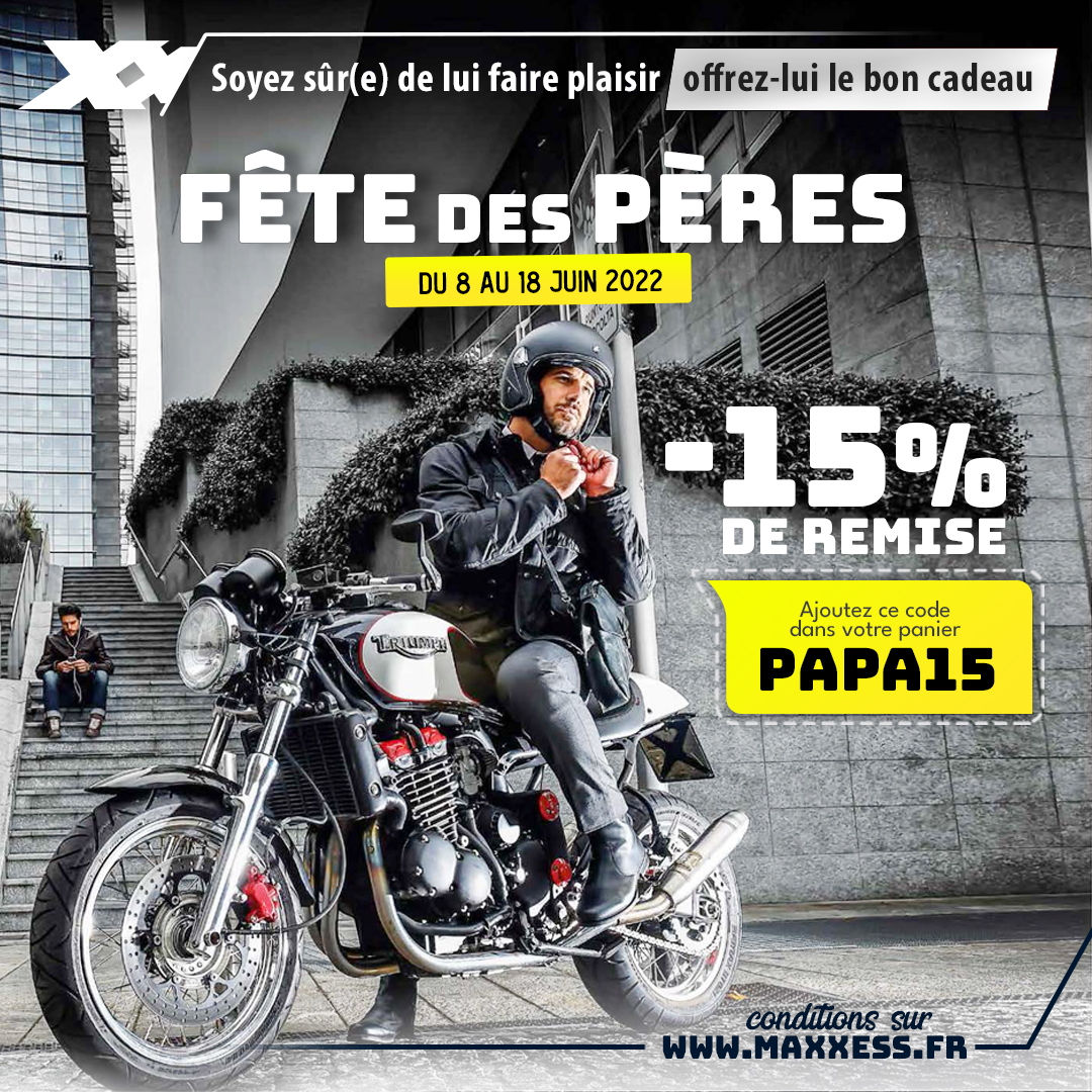MAXXESS_France's tweet photo. 🫶🏻 FÊTE DES PÈRES
Soyez sûr(e) de lui faire plaisir, offrez-lui le bon cadeau.
-15% sur votre article préféré*
avec le code :
:¨·.·¨:
`·. PAPA15 ★°*゚
↳ Rendez-vous sur https://t.co/22qHf1mAGE
#fetedesperes #Maxxess https://t.co/kEHRrf2mer