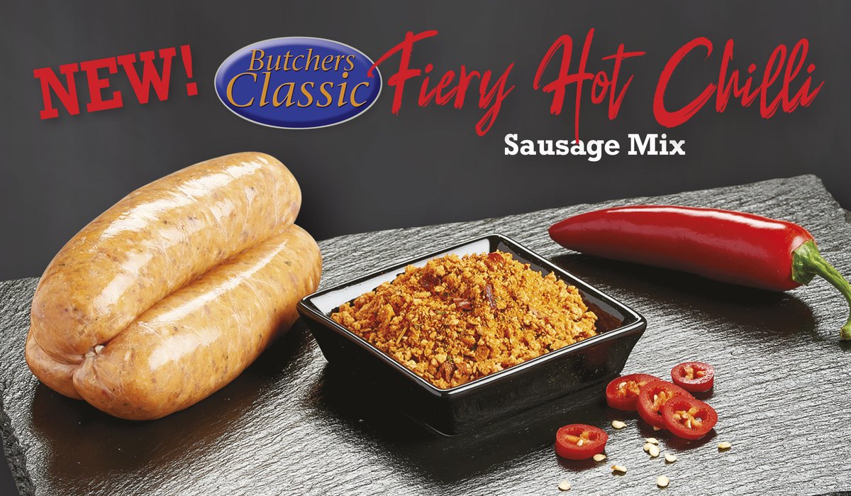 LucasIngredient's tweet photo. #ButchersClassic - Bang on Trend! Hot, Hot, #Hotflavours are certainly in vogue & #Lucas Butchers Classic #FieryHotChilliSausageMix is certainly that. Order yours today & let your customers decide if it's hot enough!
https://t.co/IAUEHPScUm
#SausageMix #Sausages #BBQ #Barbecue https://t.co/vokrGgcuNy