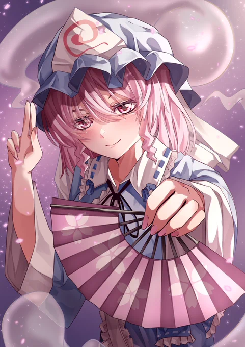 西行寺幽々子(再掲)
#東方Project 
