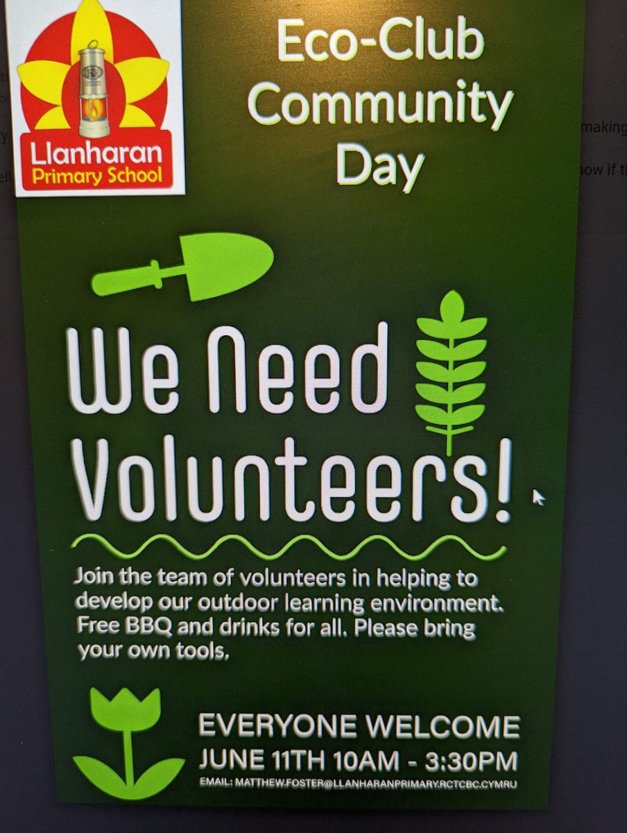 Llanharan PTA (@llanharanpta) on Twitter photo If anyone would like to come and help this Saturday we'd love to see you! Please let us know so we have some numbers for the BBQ food.
<a href="/llanharanps/">llanharanps</a> <a href="/LPS_Eco/">LPS Eco-Committee</a> If anyone would like to come and help this Saturday we'd love to see you! Please let us know so we have some numbers for the BBQ food.
<a href="/llanharanps/">llanharanps</a> <a href="/LPS_Eco/">LPS Eco-Committee</a>