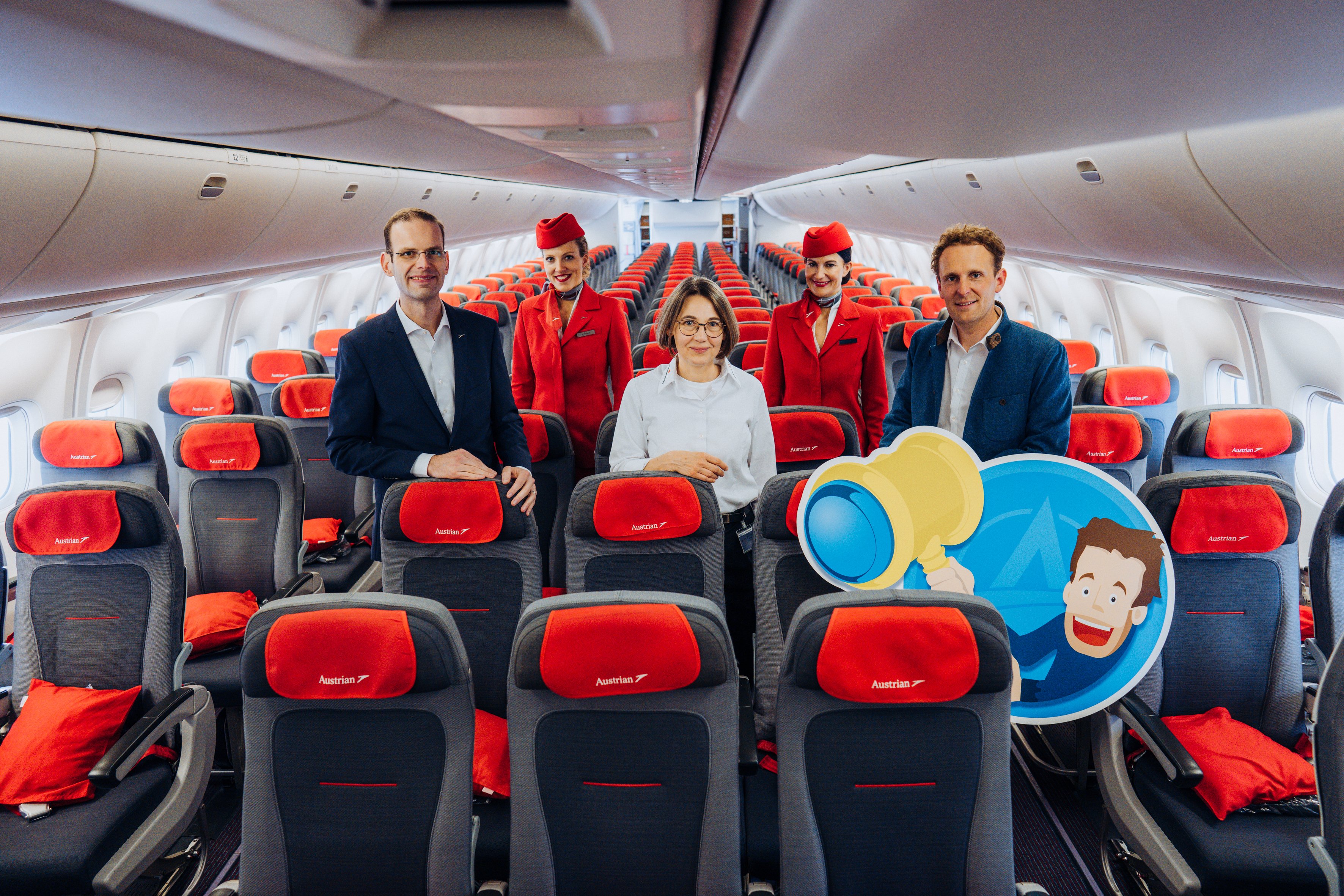 Austrian Airlines on Twitter: "Going once, going twice, aaaaaaaaaand: SOLD!  💯💺✈️Austrian Airlines auctioned no longer required Economy Class plane  seats, as well as more than 170 flight trolleys.🌎 With this charity  auction,