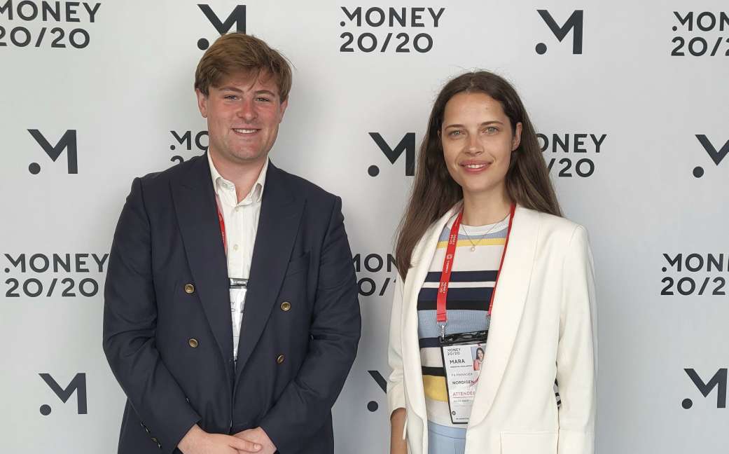 DisruptionBank's tweet photo. #Money2020eu is all about #Partnerships in #Fintech

@nordigen are one of our treasured partners and Mara Perkuma-Maslakova is their exceptional head of PR: https://t.co/mCW4CKpb37