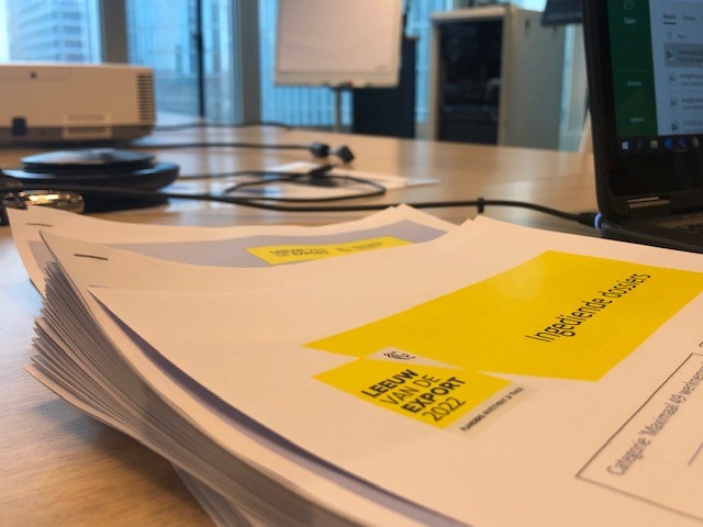 FIT_agency's tweet image. Vandaag komt de vakjury samen om zich door alle ingediende dossiers voor de Leeuw van de Export 2022 te werken. Veel succes aan alle deelnemende bedrijven!!!
#LvdE22 @CTillekaerts @DVanSteerteghem